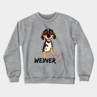 Weiner Love Crewneck Sweatshirt